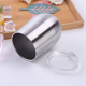 Customation 350ml Stainless Steel Vacuum Mug New Style Coffee Wine Mug With Lid