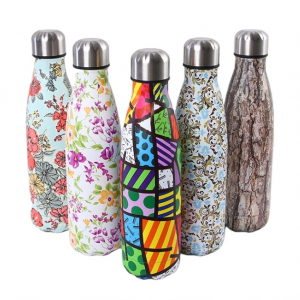500ml Cola Shape Double Wall Stainless Steel Vacuum Flask Cola Bottle