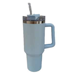 40 oz Tumbler Stainless Steel  Cups With PP Handle Customized Any Color and logo Vacuum Insulated Travel Mug