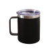 Custom Color logo Office Cup Double Wall Vacuum Insulation Stainless Steel Coffee Mug with Lid